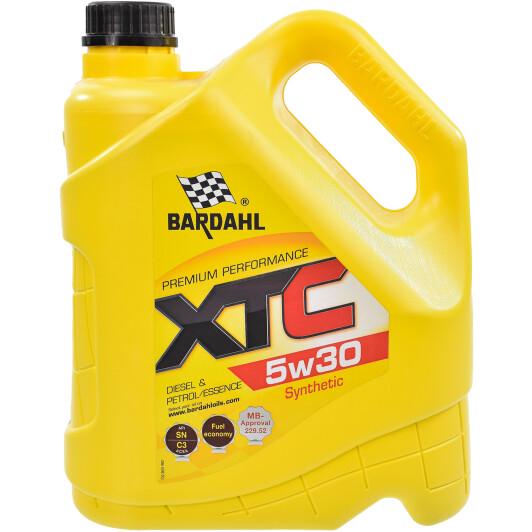 Моторное масло Bardahl XTC 5W30 SN C3 MB 229.51/229.52 VW 505.00/505.01 4 л (36312)