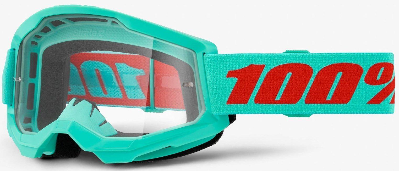 Мотоокуляри 100% STRATA 2 Goggle Maupiti/Clear Lens (34641)