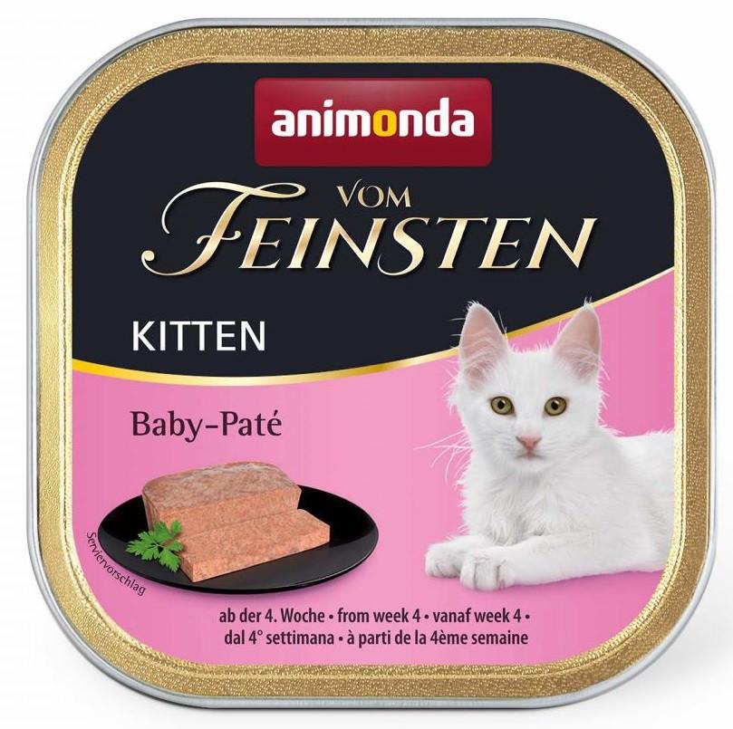 Корм влажный для котят Animonda Vom Feinsten Kitten Baby-Paté 100 г (1830807818)