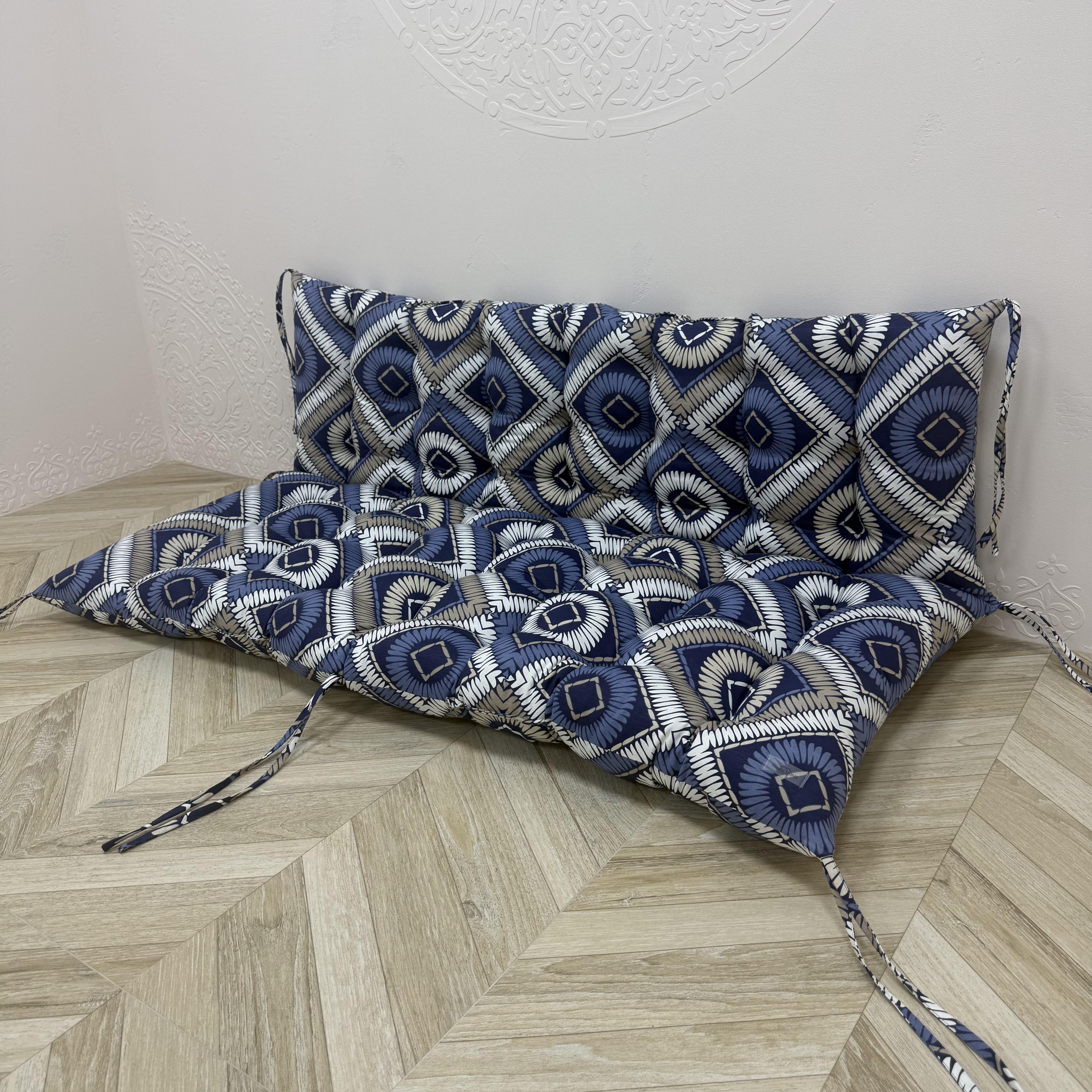 Подушка Comfort Home Tanzania на поддоны/качели/каркасы/садовую мебель панама 100х50х50 см