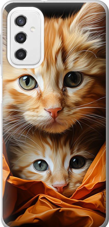 Чехол на Samsung Galaxy M52 M526B Котики 2 (5664u-2490-42517)