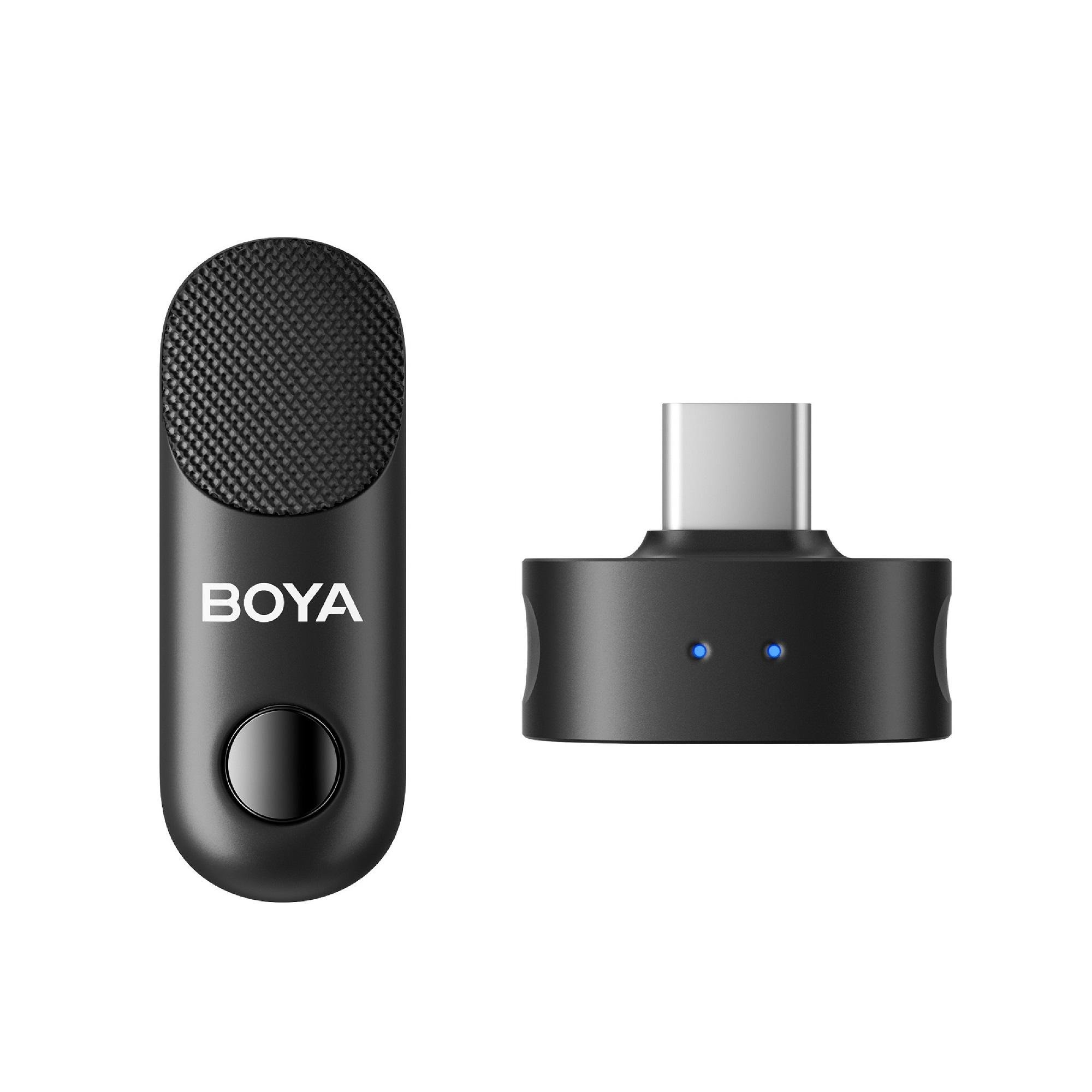 Мікрофон петличний Boya MAGIC-08 USB Type-C система на 1 мікрофон для iPhone/Android/ноутбука (50065)