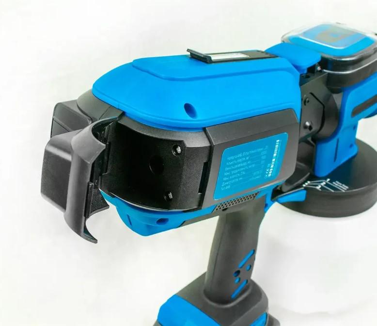 Фарборозпилювач KRAISSMANN 503 ASP 20 MP 1,8/2,5/3,0 мм латунні сопла LED-підсвічування 1 АКБ-4Аг, та ЗП - фото 4 Фарборозпилювач KRAISSMANN 503 ASP 20 MP 1,8/2,5/3,0 мм латунні сопла LED-підсвічування 1 АКБ-4Аг, та ЗП - фото 4