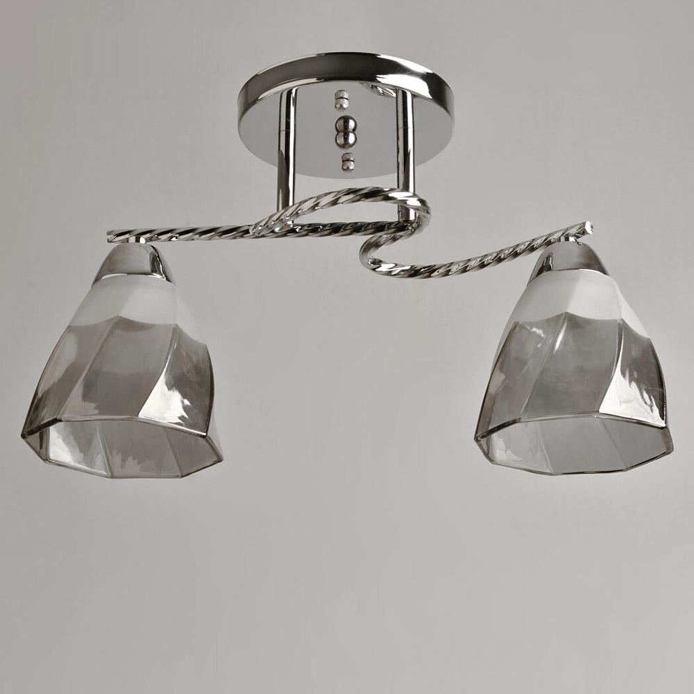 Люстра потолочная Lighthouse SRS-19465/2 CR Хром/Дымчатый Люстра потолочная Lighthouse SRS-19465/2 CR Хром/Дымчатый