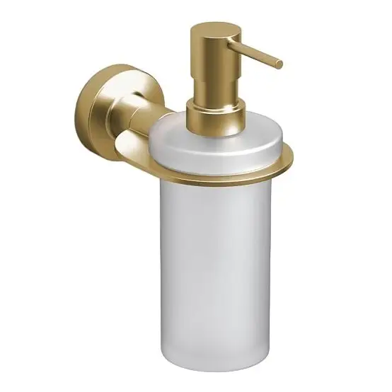 Дозатор для жидкого мыла Sonia Tecnoproject 79х176х139 мм Brushed Gold (197774)