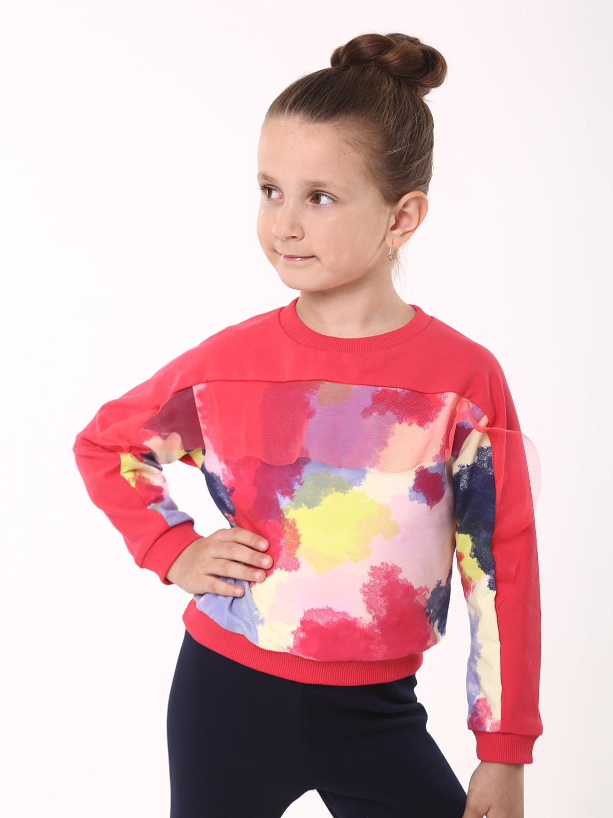 Свитшот Smil 98 см Малиновый (116504)