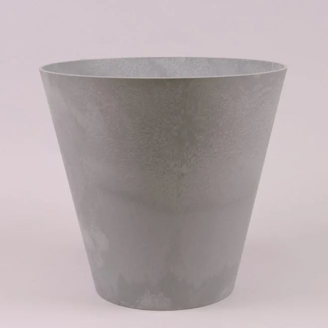 Горщик пластиковий Tubus Beton Effect Flora Бетон 20см.(90913)