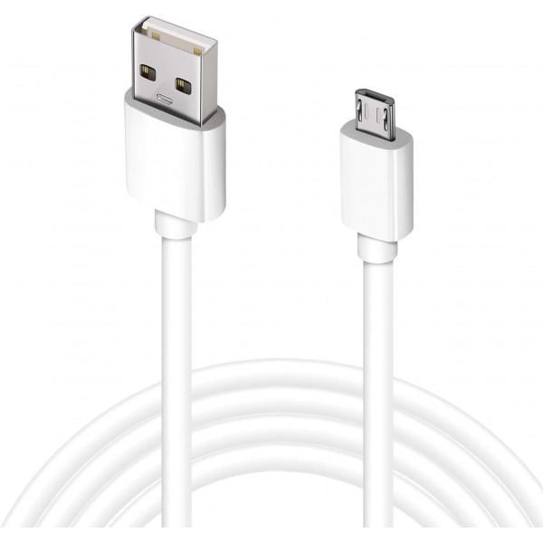 Кабель ArmorStandart USB-microUSB 1 м White (ARM52203)