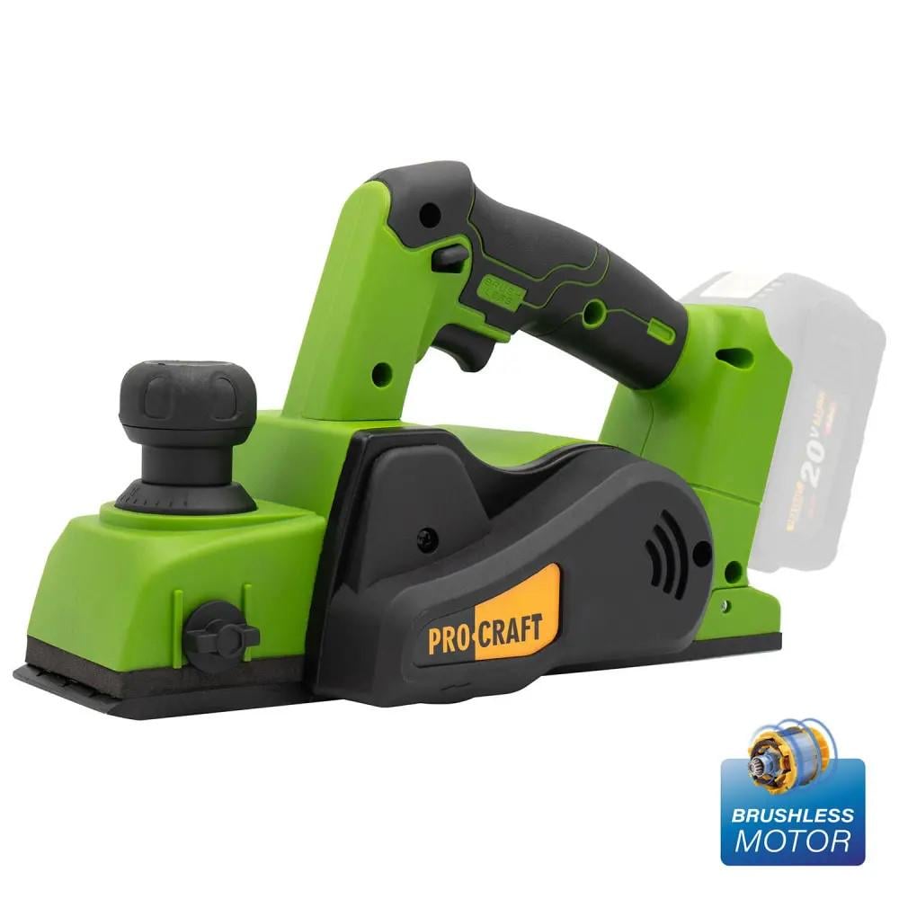 Акумуляторний рубанок Procraft PE20BL без АКБ та ЗП (030257) - фото 2
