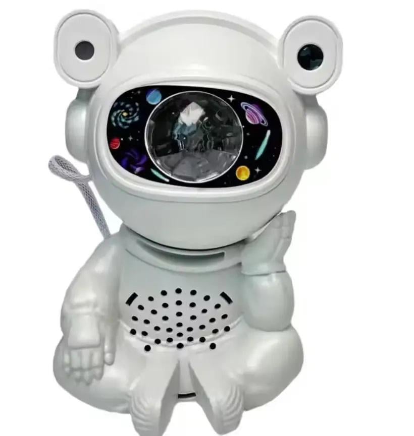 Нічник-проектор зоряного неба Астронавт XL-730 9594 Bluetooth з пультом White (608131) Нічник-проектор зоряного неба Астронавт XL-730 9594 Bluetooth з пультом White (608131)