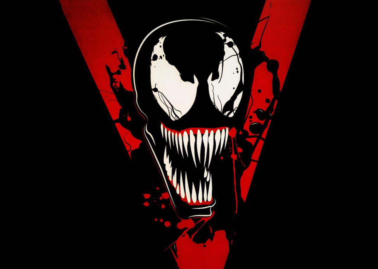 Картина постер Gee! Venom Веном минимализм 60х40 см VN.09.022