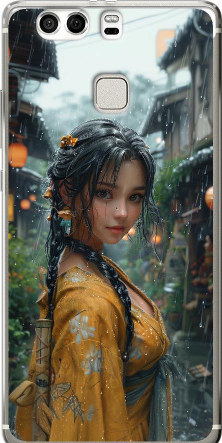 Чехол на Huawei P9 Plus Anime-girl (6133u-300-42517)