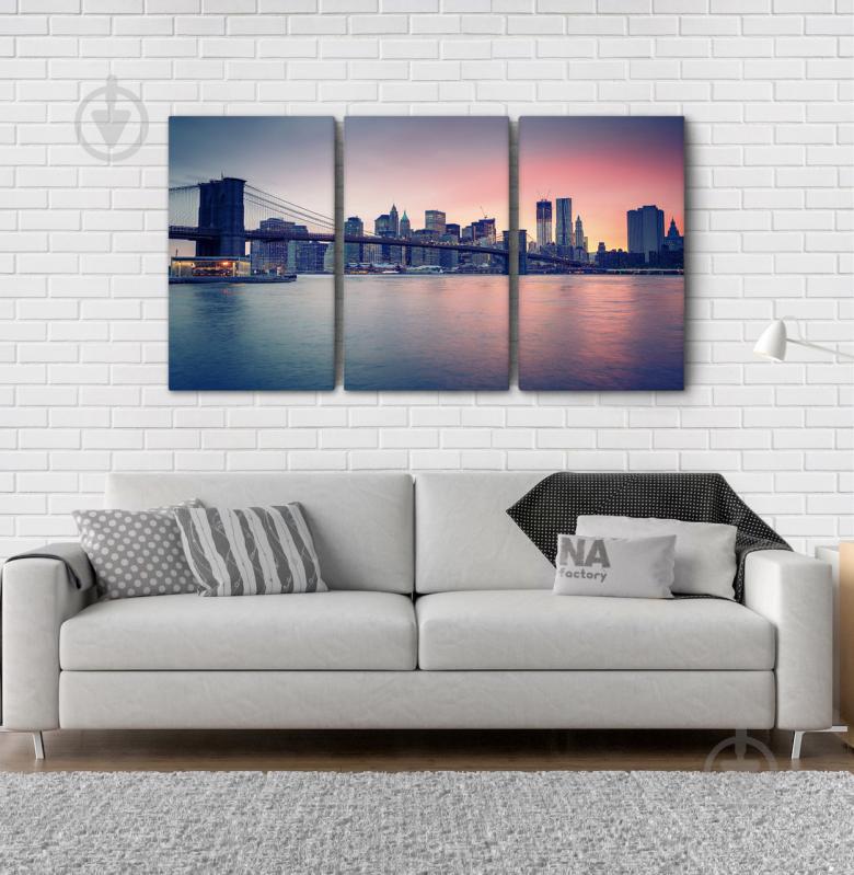 Модульна картина Poster-land Місто Міст Аrt-103_3А