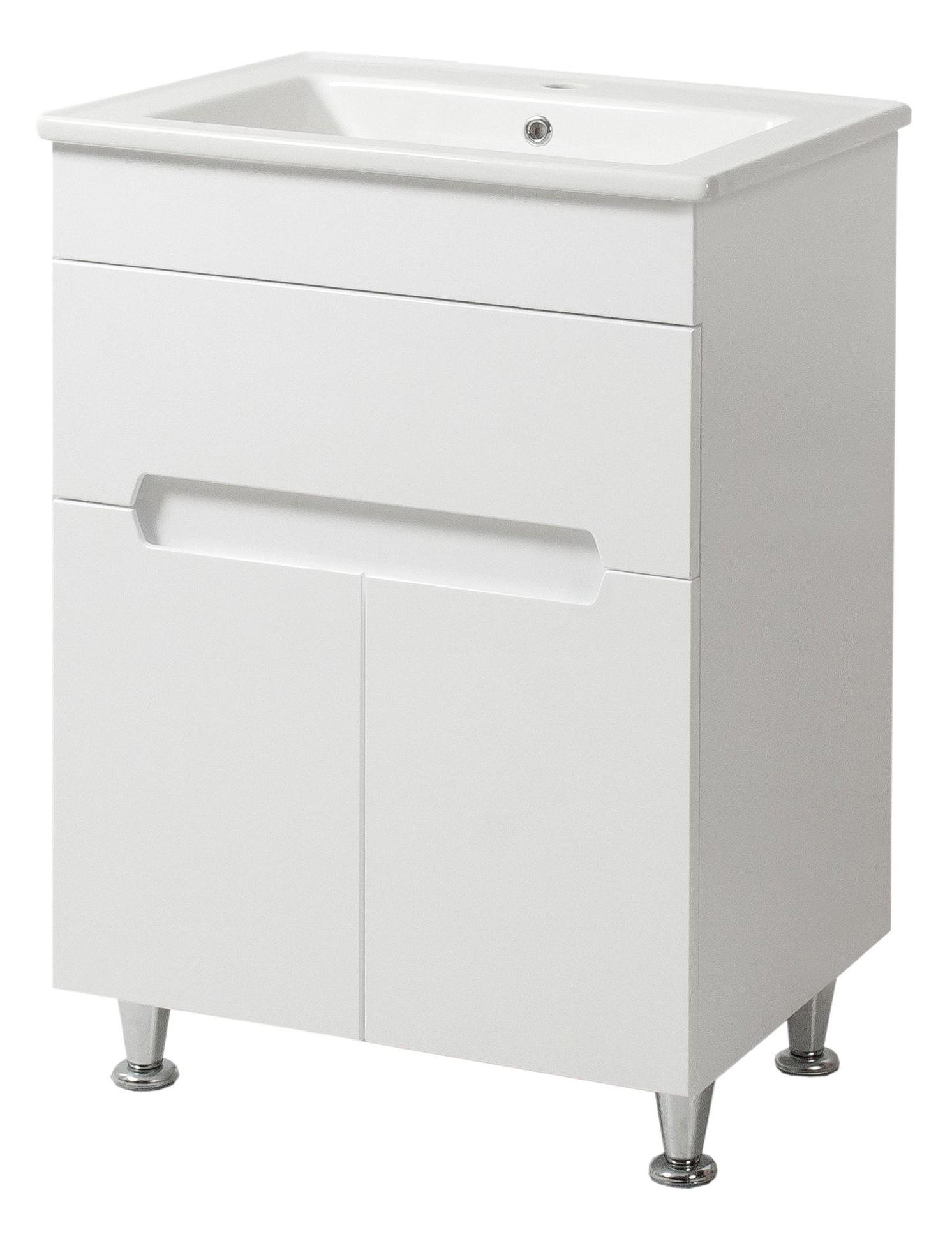 Тумба ЮВВИС Марко Т-3 60 см с умывальником Vesta (14659958)