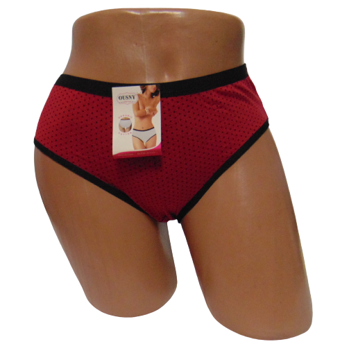 Женские трусы Ousny 102 3XL Бордовый (1776685662)