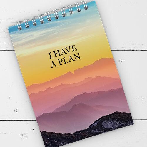 Блокнот на пружине Presentville А6 "I have plan" 9,5х14 см (BL6_19D023)