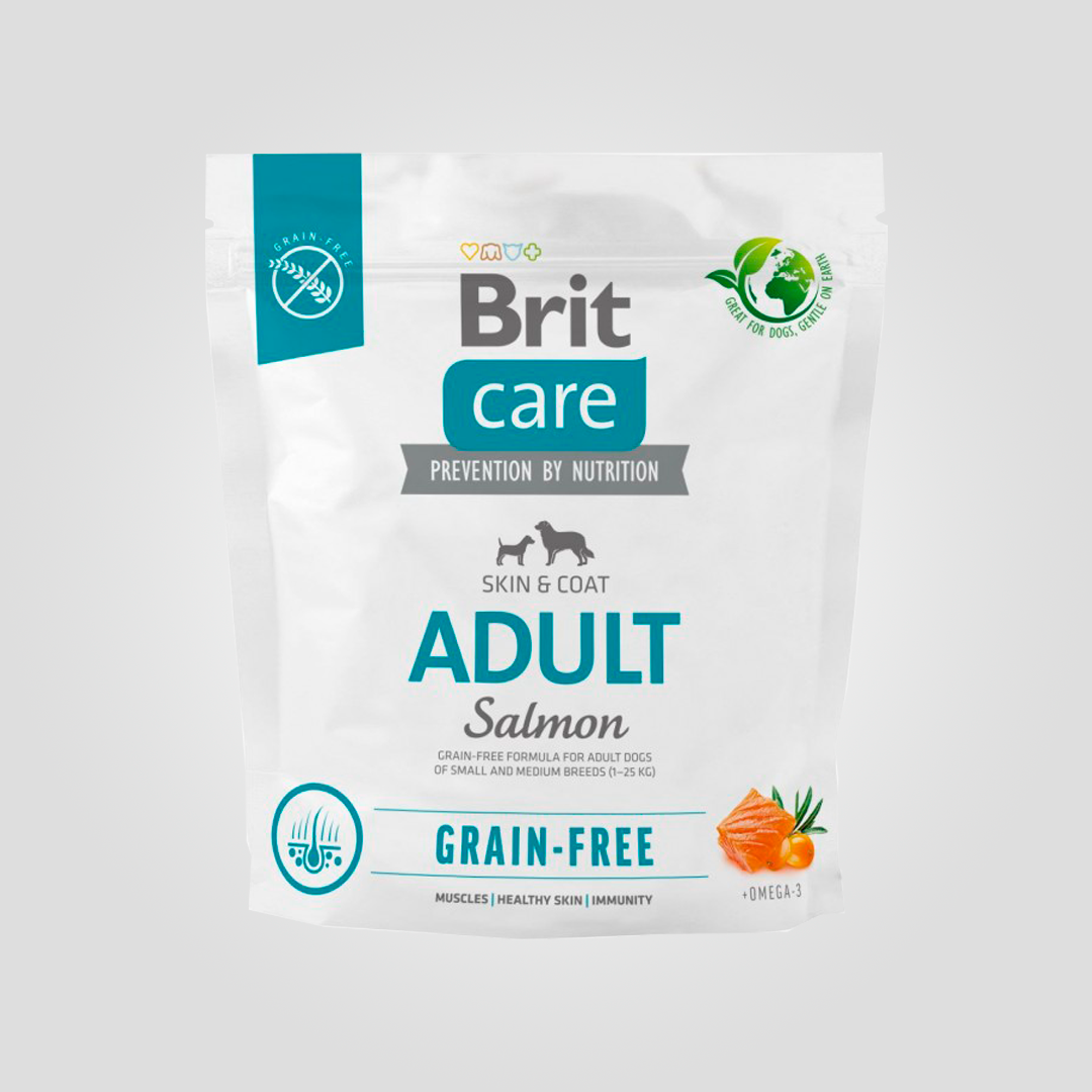 Корм сухий Brit Care Dog Grain-freeдля собак дрібних і середніх порід беззерновий з лососем 1 кг (20504379) Корм сухий Brit Care Dog Grain-freeдля собак дрібних і середніх порід беззерновий з лососем 1 кг (20504379)