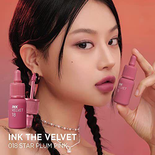 Тинт Peripera Ink the Velvet матовый для губ 4 г #018 Star Plum Pink - фото 3