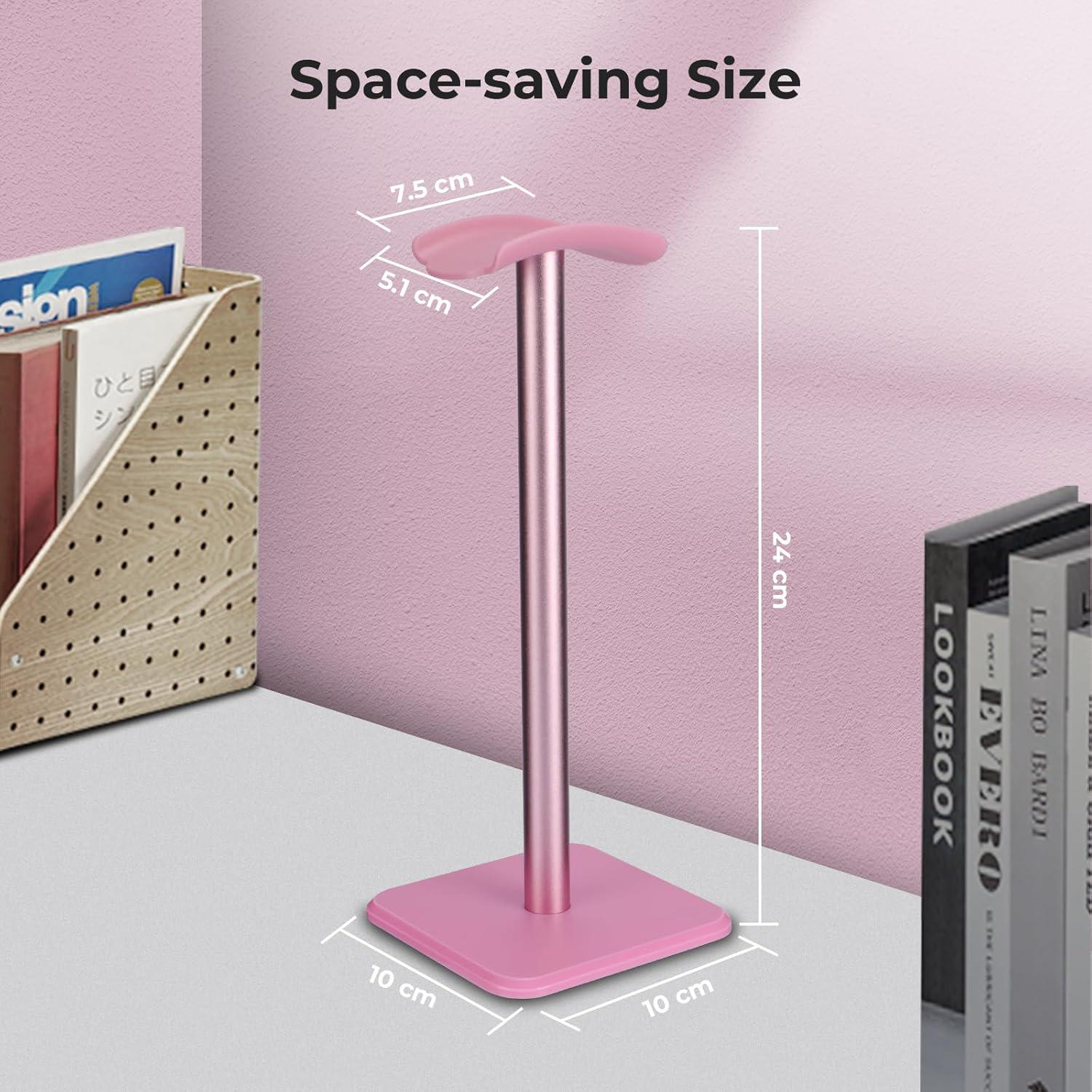 Подставка для наушников универсальная Pink (20291) - фото 8 Подставка для наушников универсальная Pink (20291) - фото 8