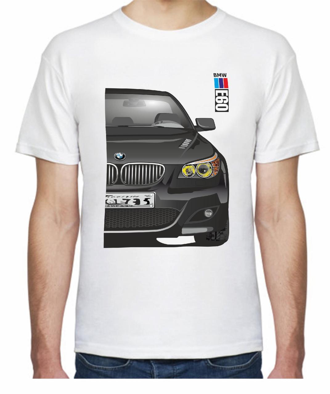 Футболка мужская Avtolife BMW E60 MotorSport ver2 F 215260 M Черный/Белый (2496231539)