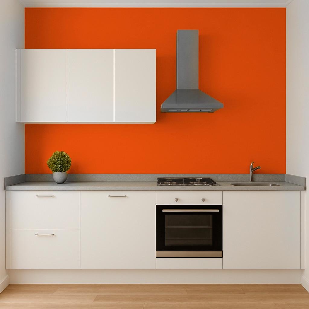 Фарба для вологих приміщень Skyline 1080-Y70R C силіконова 3 л Кронавір (2589082038) - фото 3