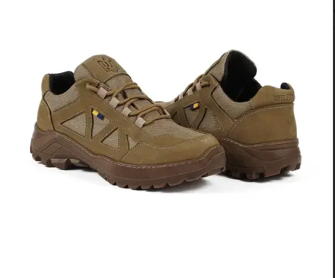 Кроссовки мужские демисезонные натуральный нубук р. 44 Песочный - фото 4 Кроссовки мужские демисезонные натуральный нубук р. 44 Песочный - фото 4