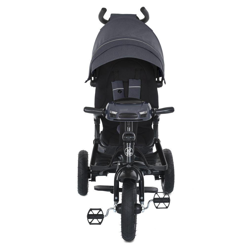 Детский велосипед трехколесный Turbo Trike MT 1007 резиновые колеса Графитовый (723286208) - фото 4 Детский велосипед трехколесный Turbo Trike MT 1007 резиновые колеса Графитовый (723286208) - фото 4
