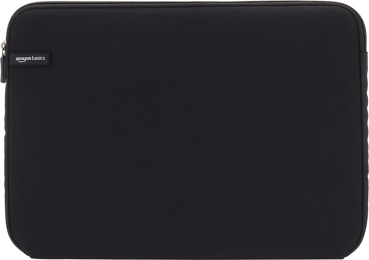 Чохол для ноутбука 17" Amazon Basics з неопрену Чорний