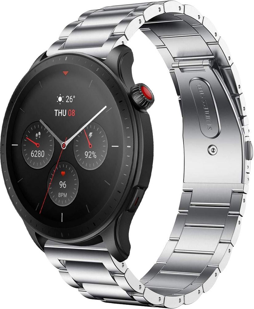 Браслет металлический Shape для Amazfit GTR 4 (22 мм) Silver (31086-59) Браслет металлический Shape для Amazfit GTR 4 (22 мм) Silver (31086-59)
