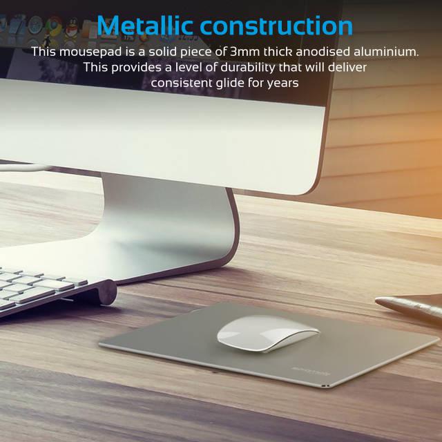 Килимок для миші metaPad-2 Grey - фото 7