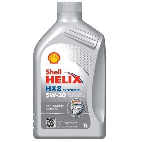 Моторное масло Shell Helix HX8 5W-30 1 л (38604720)