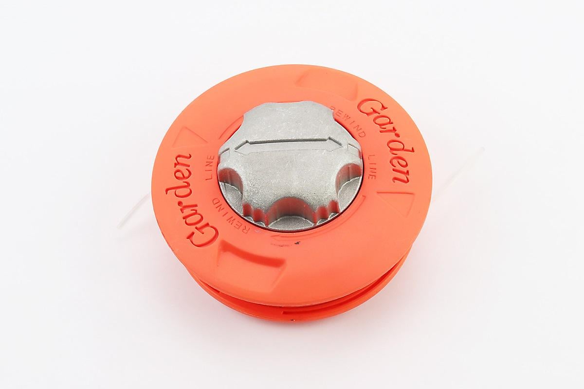 Шпуля котушка самонамотувальна Garden з металевим носом різні кольори до мотокоси (202834) Шпуля котушка самонамотувальна Garden з металевим носом різні кольори до мотокоси (202834)