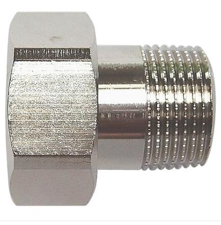 Соединитель для стальных труб с плоским уплотнением Herz R 1" x G 1 1/4" (1622063)