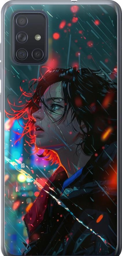Чехол на Samsung Galaxy A71 2020 A715F Ночные огни (6096u-1826-42517) Чехол на Samsung Galaxy A71 2020 A715F Ночные огни (6096u-1826-42517)