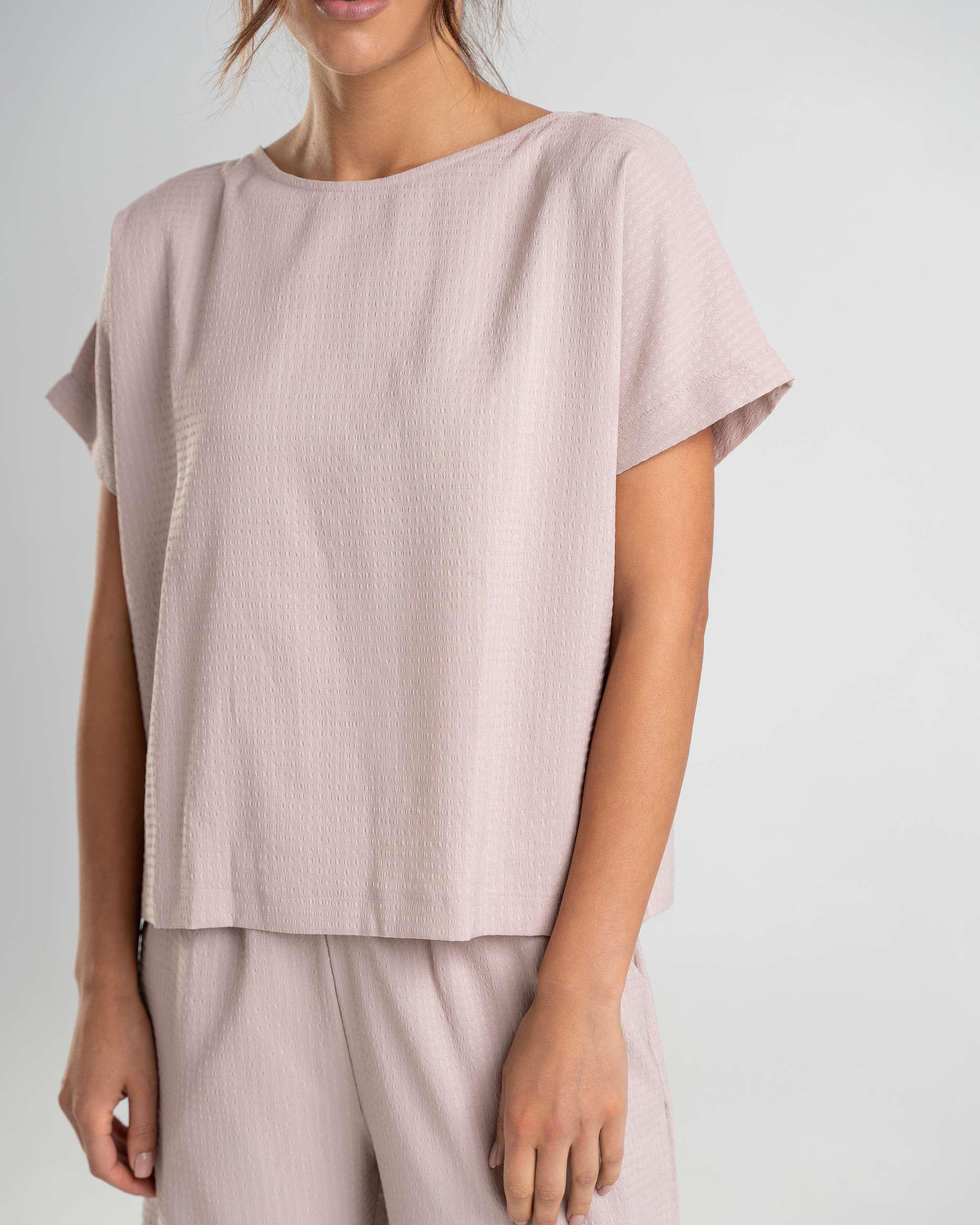 Пижама женская с брюками M Бежевый (92204) - фото 3 Пижама женская с брюками M Бежевый (92204) - фото 3