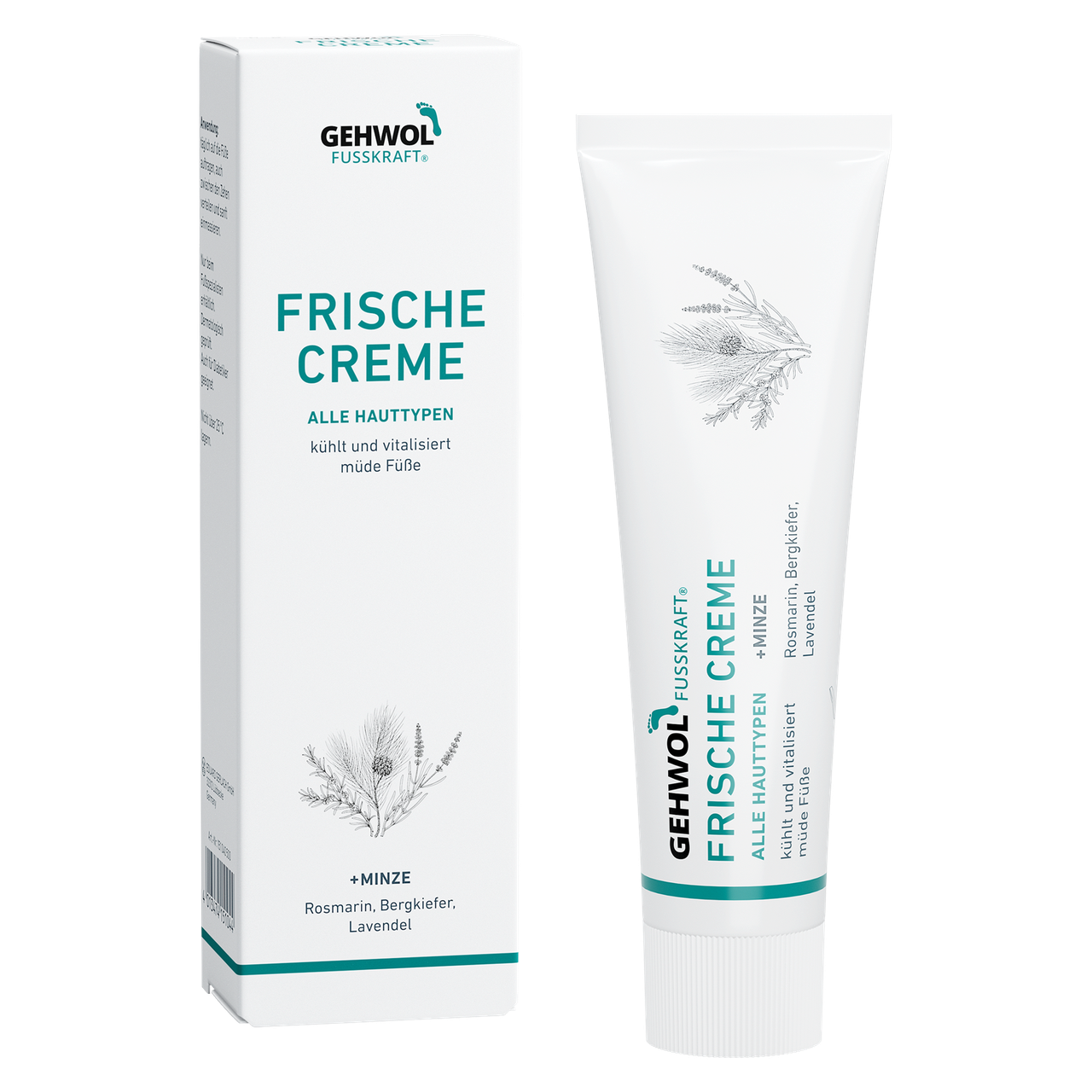 М'ятний бальзам ніг Gehwol Fusskraft Refreshing Cream 125 мл