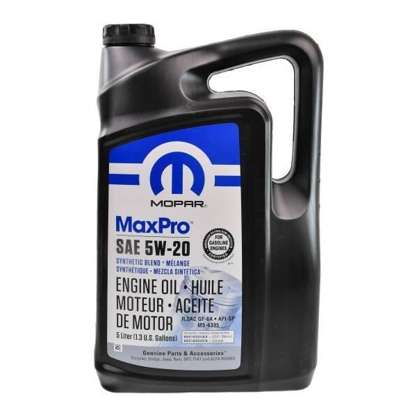 Моторное масло Mopar MaxPro 5W-20 5 л (68518203AA)