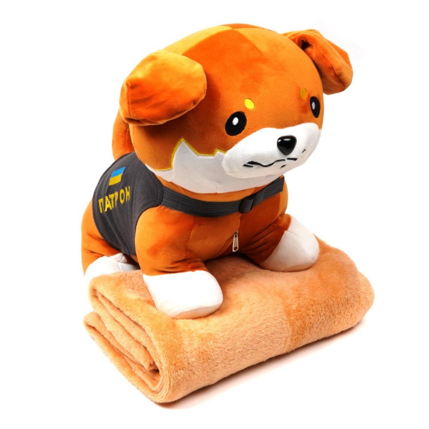 Плед-подушка іграшка Пес-Патрон 3в1 48 см (2405) Плед-подушка іграшка Пес-Патрон 3в1 48 см (2405)