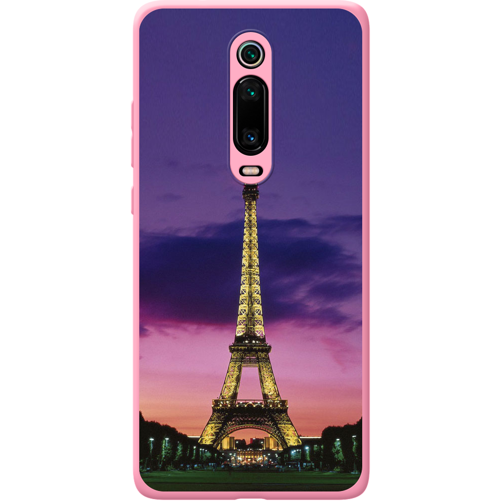 Чохол BoxFace Xiaomi Mi 9T / Mi 9T Pro Опівночі в Парижі Рожевий силікон (37376-up964-43049)