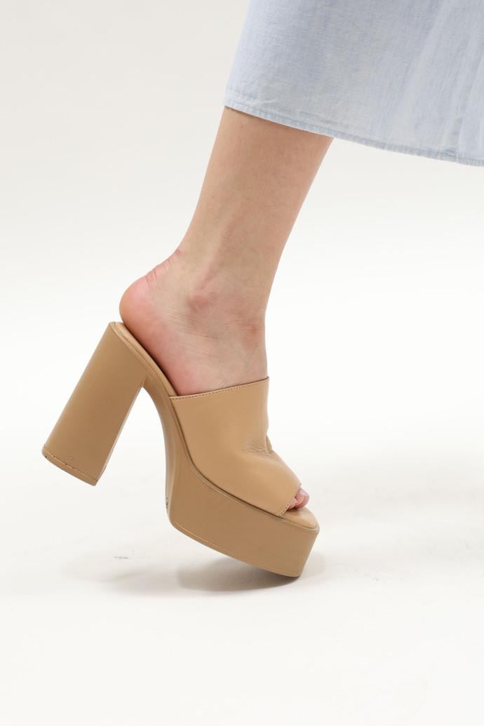 Сабо женские LONZA 187396 р. 39 Бежевый (18163_39)