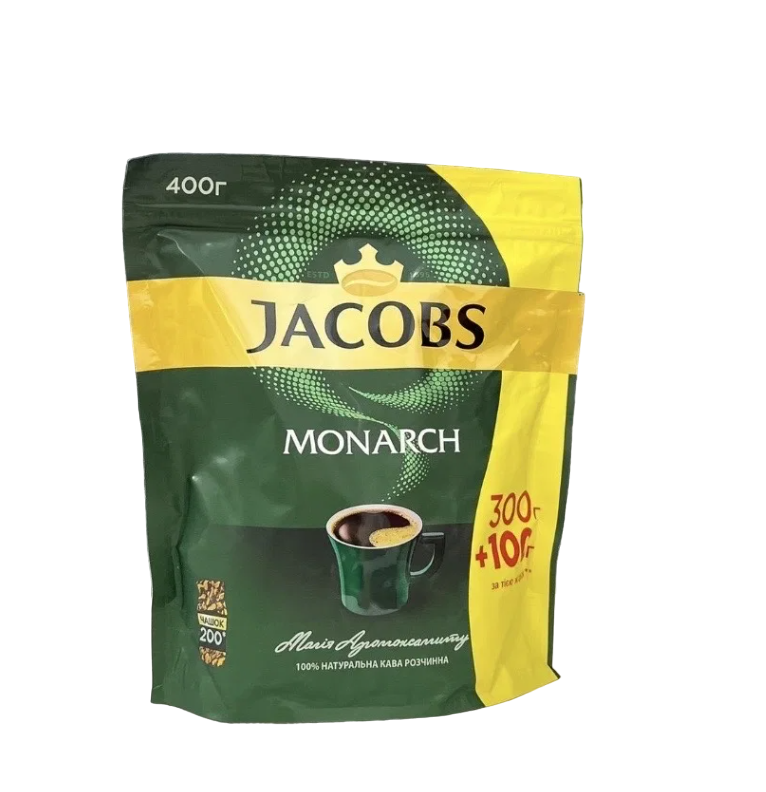 Кофе растворимый Jacobs Monarch сублимированный 400 г (1246795609)