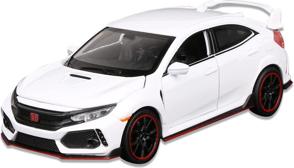 Модель автомобиля Honda Jianyuan Civic Type R 1:32 легкосплавного Белый (5305246)