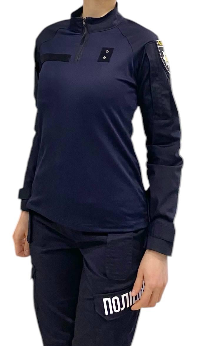 Сорочка тактична убакс жіноча Поліція М Темно-синій (34139516)