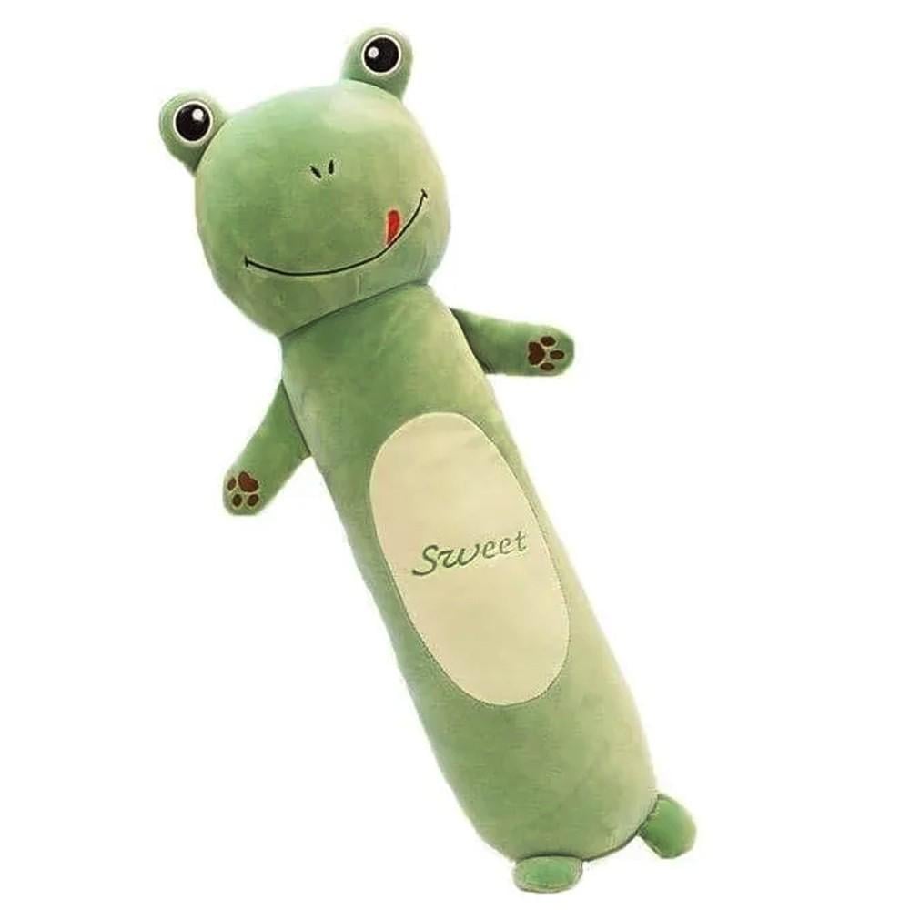 Мягкая игрушка-антистресс Лягушка плюшевая 50 см Green