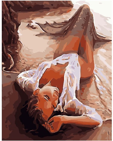 Картина по номерам Brushme Невероятная русалка (GX26026)