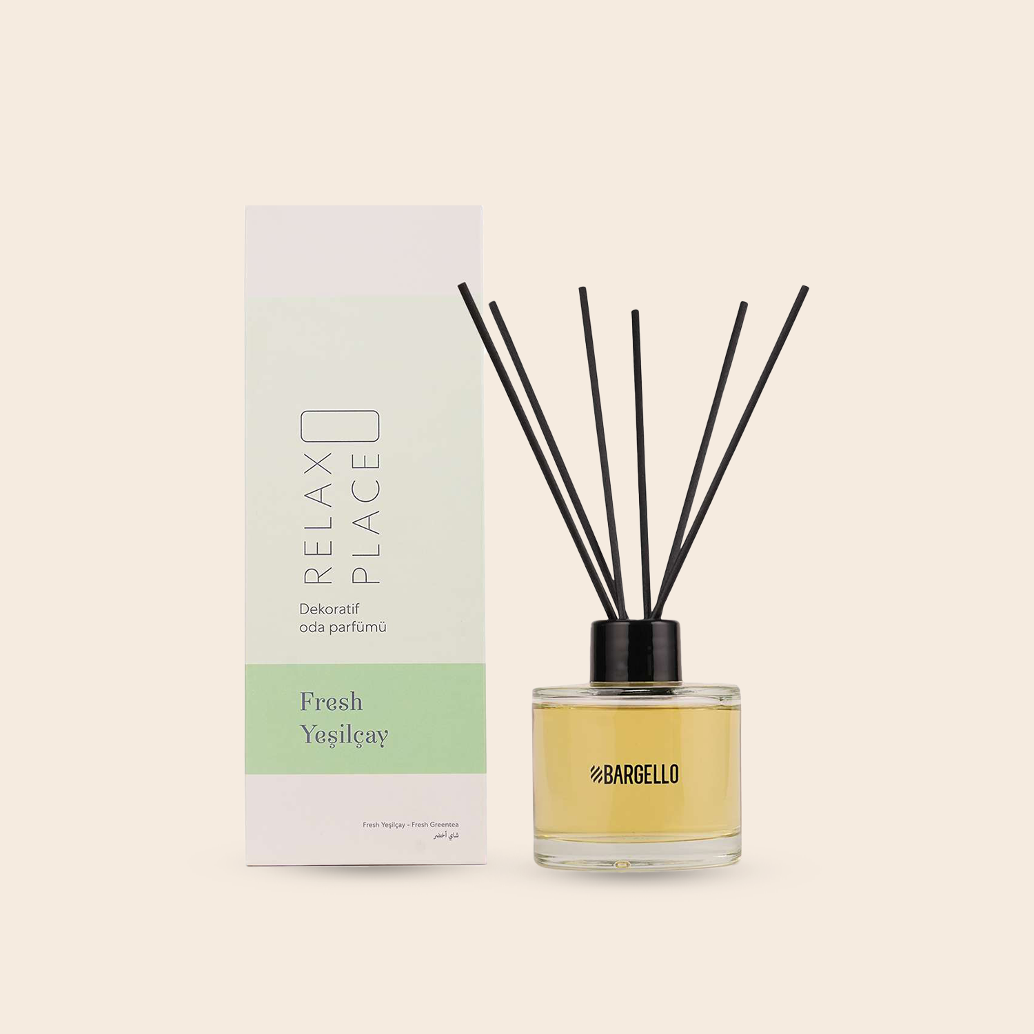 Аромадифузор для дому BARGELLO GREEN TEA 120 мл