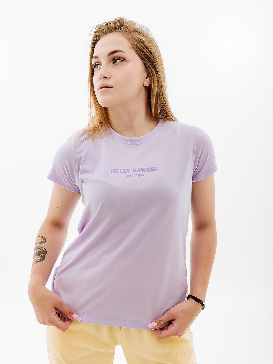 Футболка женская Helly Hansen W ALLURE T-SHIRT S Фиолетовый (7d53970-697 S)