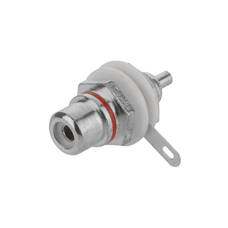 Гнездо монтажное RCA Красный (A153046) Гнездо монтажное RCA Красный (A153046)