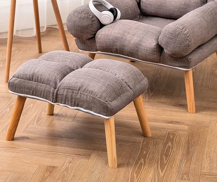 Розкладне крісло для відпочинку Uszak Dior з підставкою для ніг Сірий - фото 4 Розкладне крісло для відпочинку Uszak Dior з підставкою для ніг Сірий - фото 4