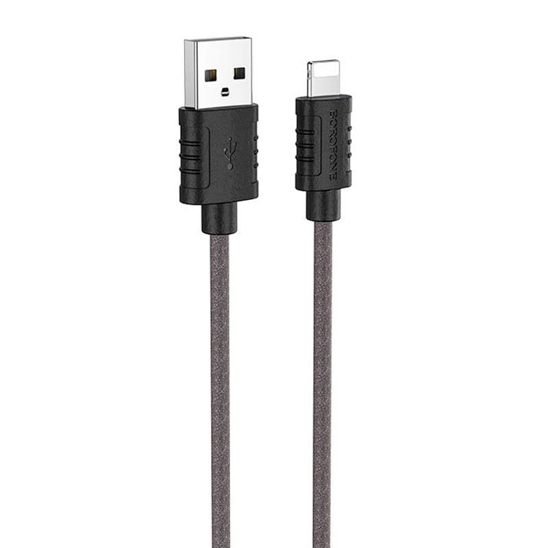 Кабель дата Borofone BX52 Airy USB Lightning 1 м Black (00000055374_1) Кабель дата Borofone BX52 Airy USB Lightning 1 м Black (00000055374_1)